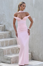 Michaela Maxi Dress - Blush