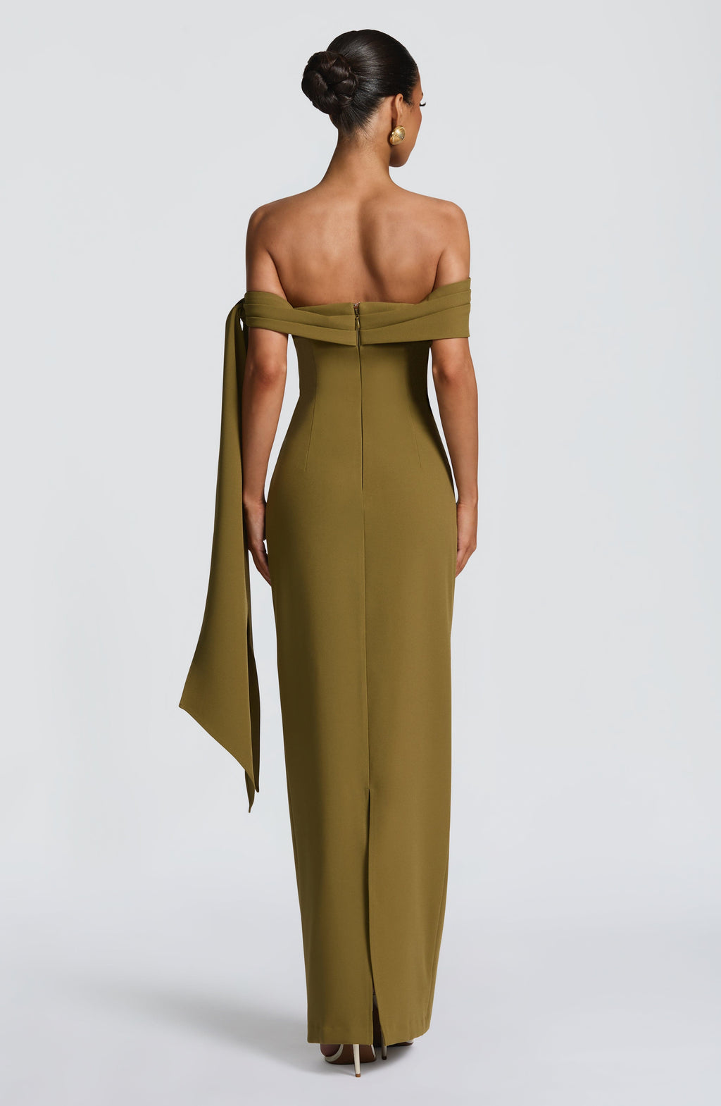 Molly Maxi Dress - Deep Olive