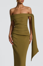 Molly Maxi Dress - Deep Olive