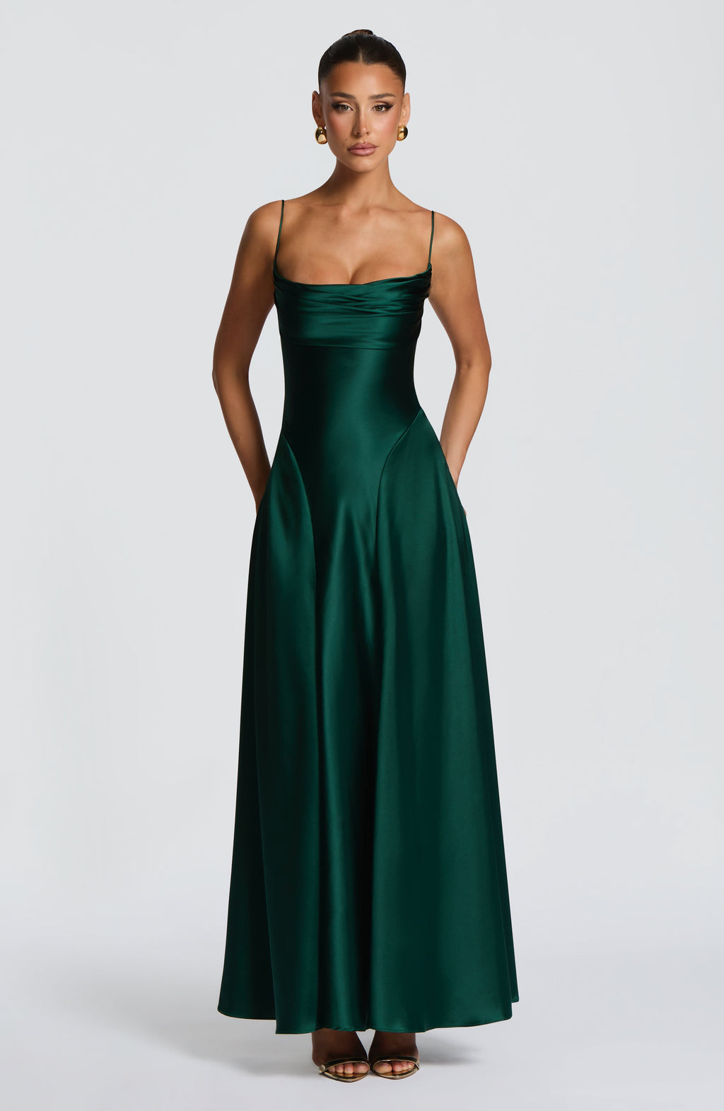 Sophia Maxi Dress - Emerald