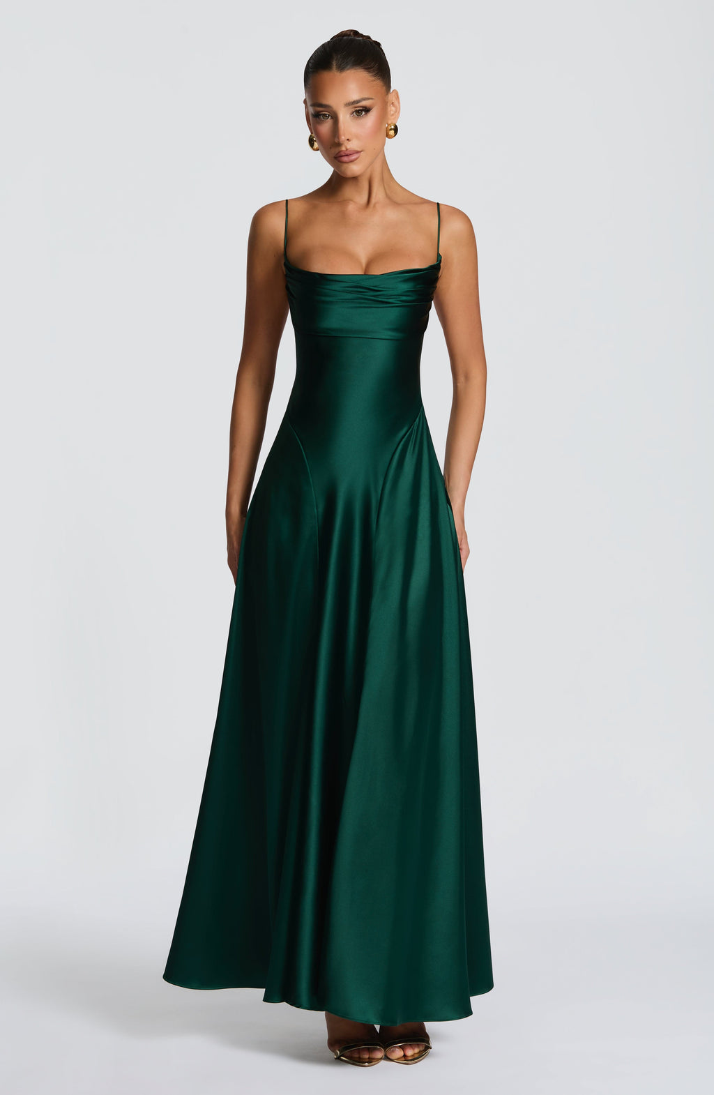 Sophia Maxi Dress - Emerald