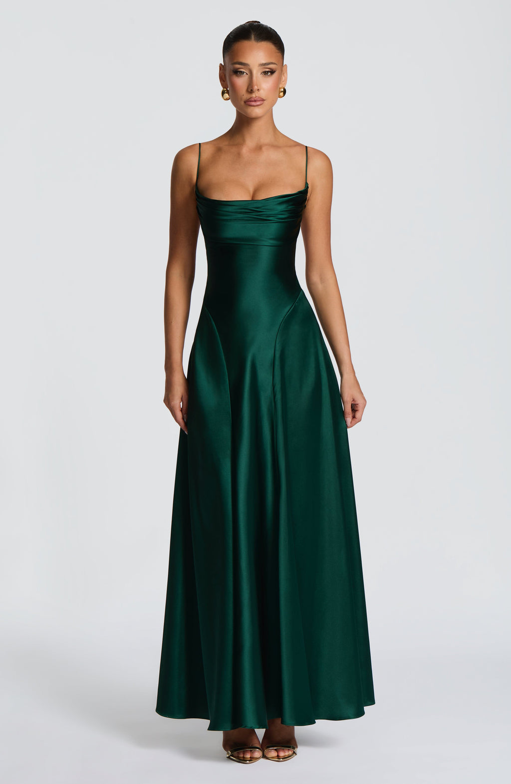 Sophia Maxi Dress - Emerald