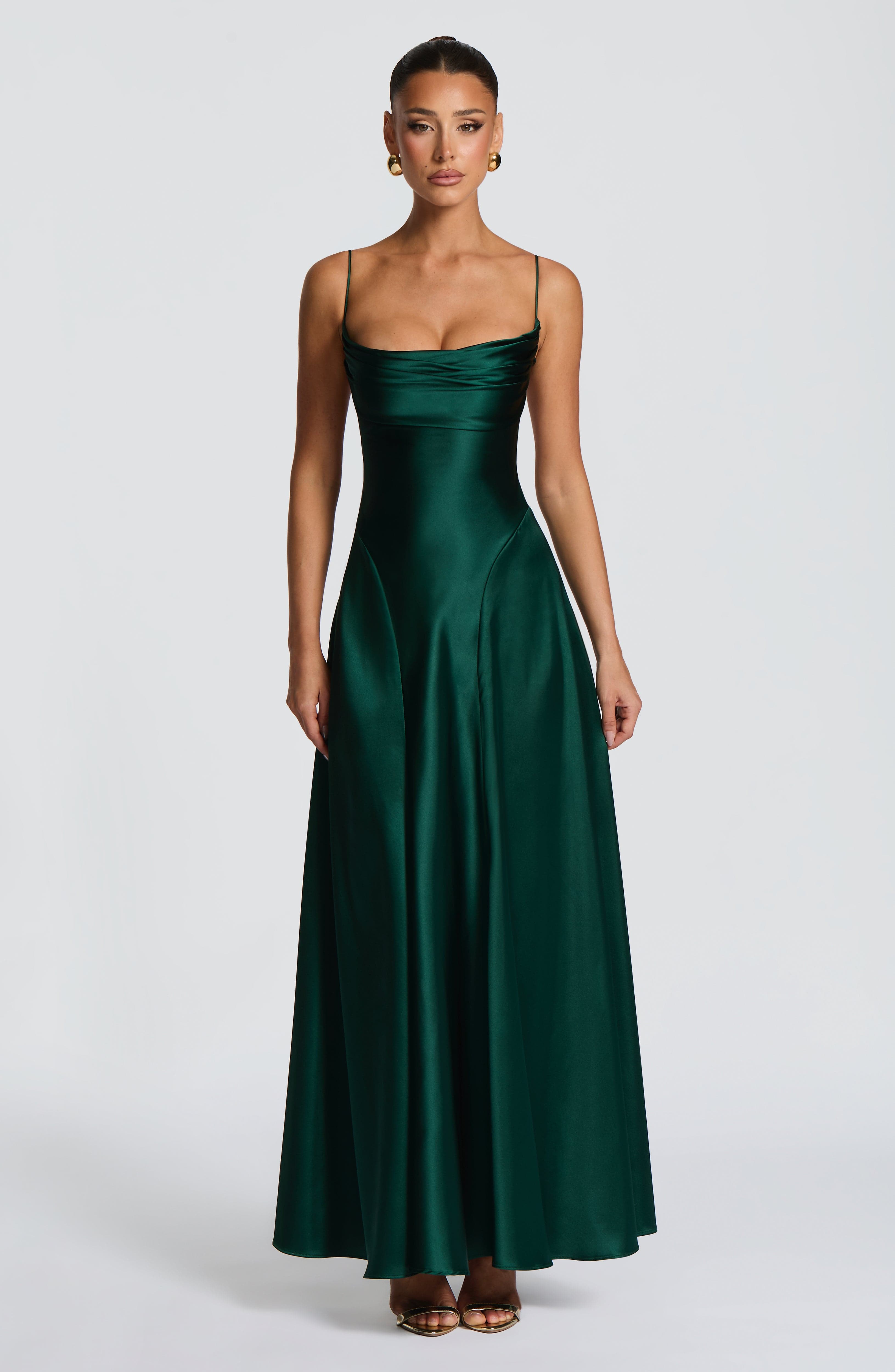 Sophia Maxi Dress - Emerald