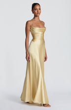 Sophia Maxi Dress - Lemon