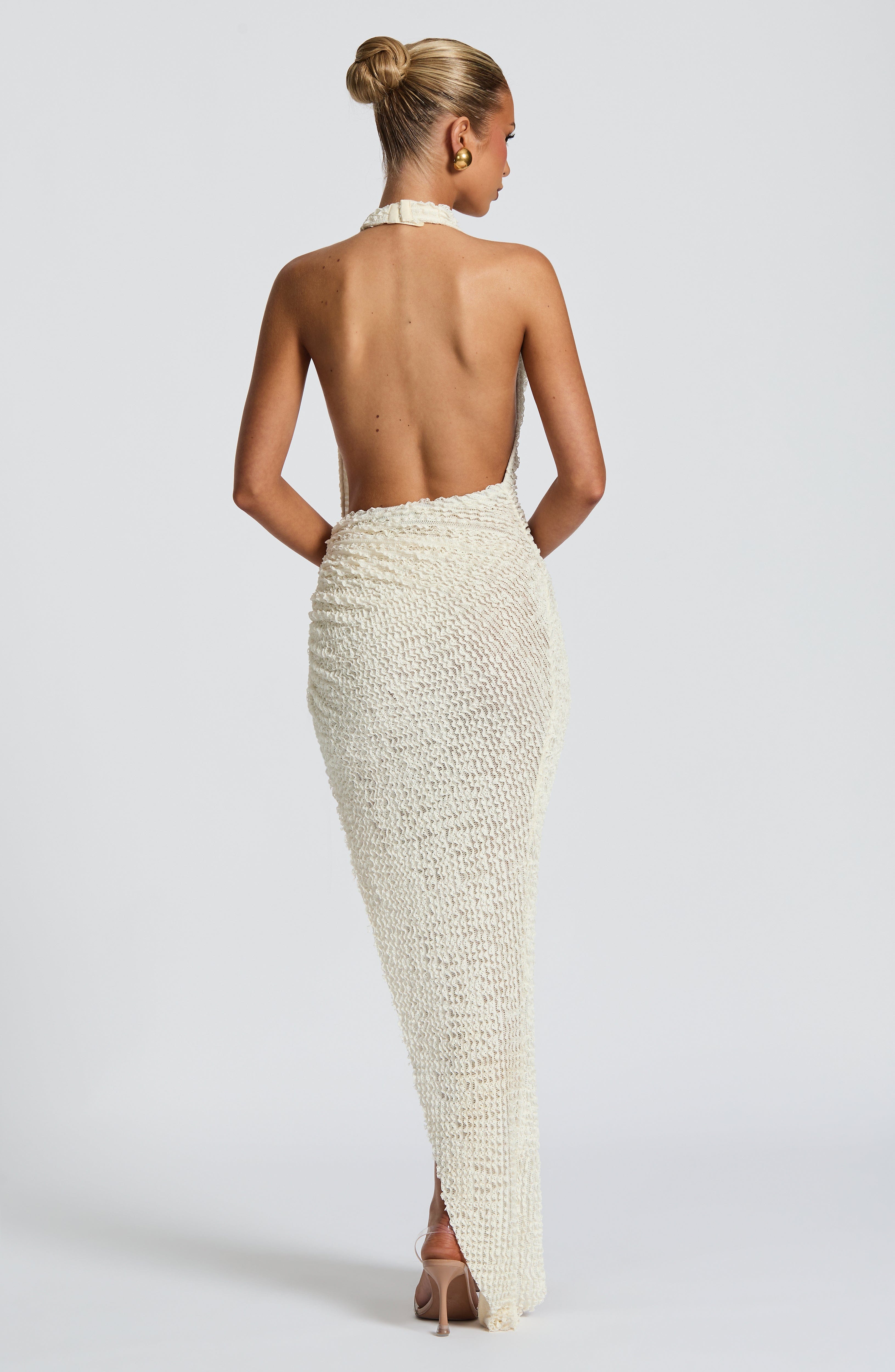 Adele Midi Dress - Ivory
