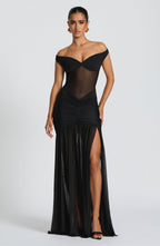 Maria Maxi Dress - Black