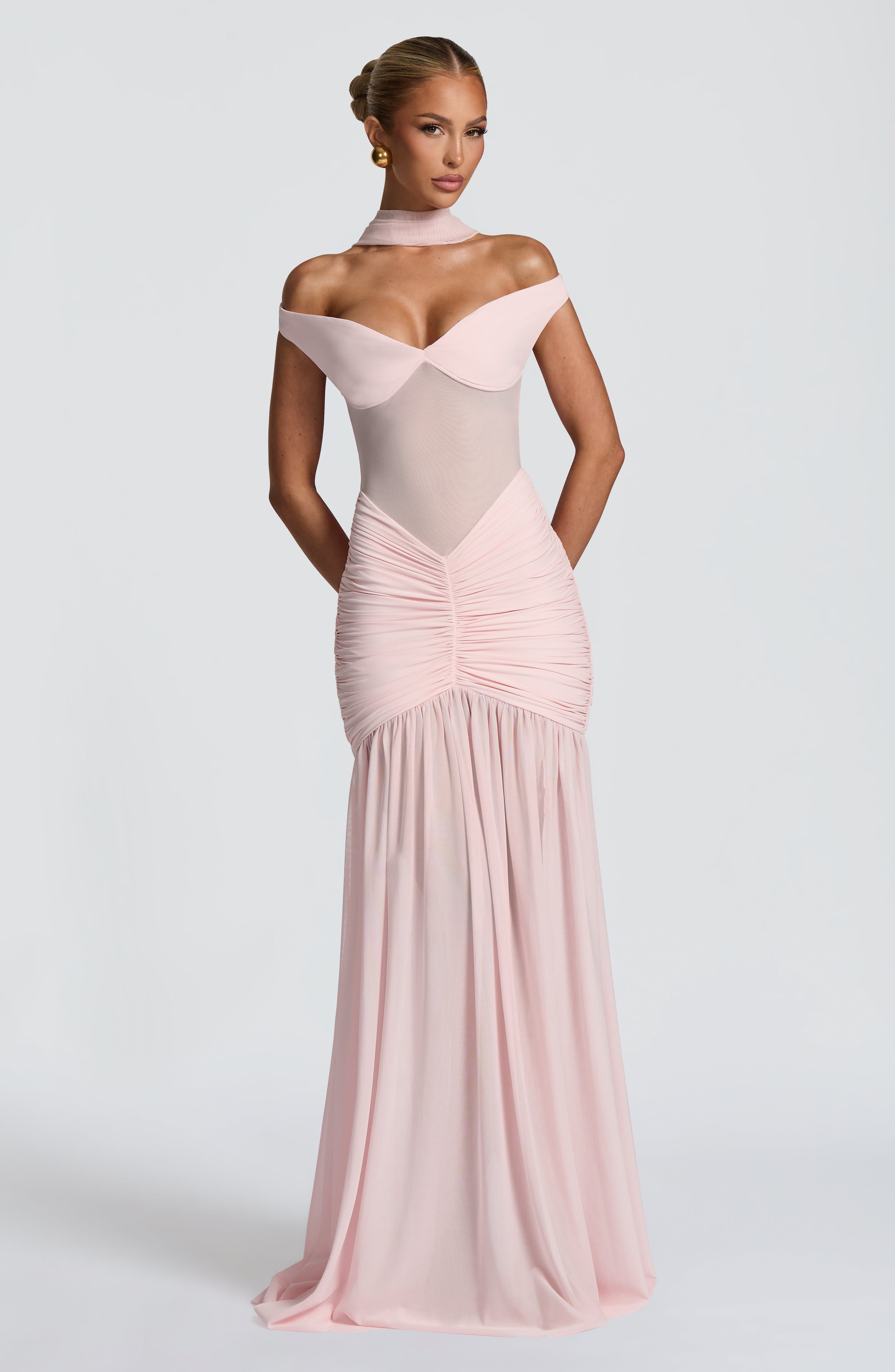 Maria Maxi Dress - Blush