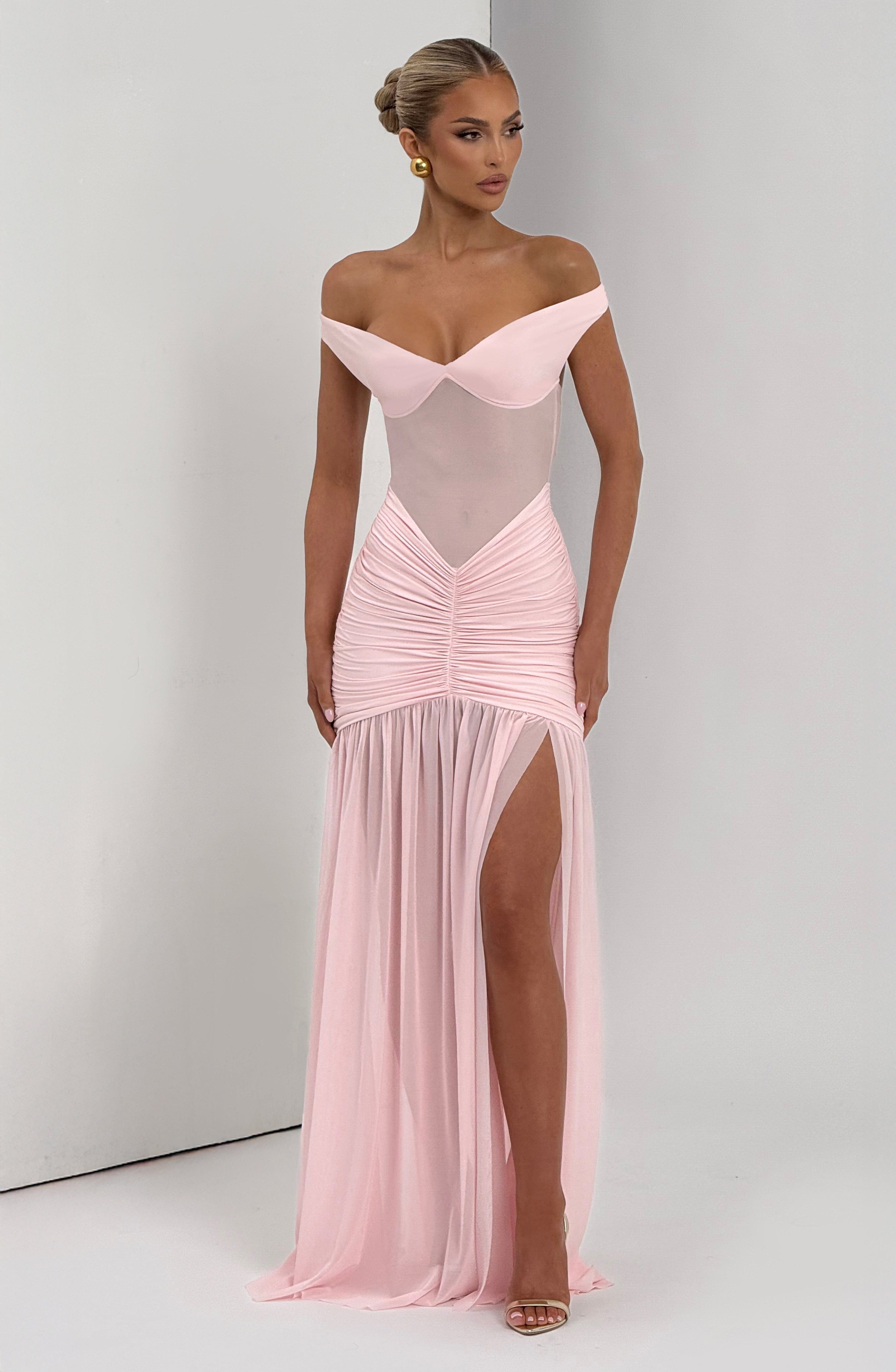 Maria Maxi Dress - Blush