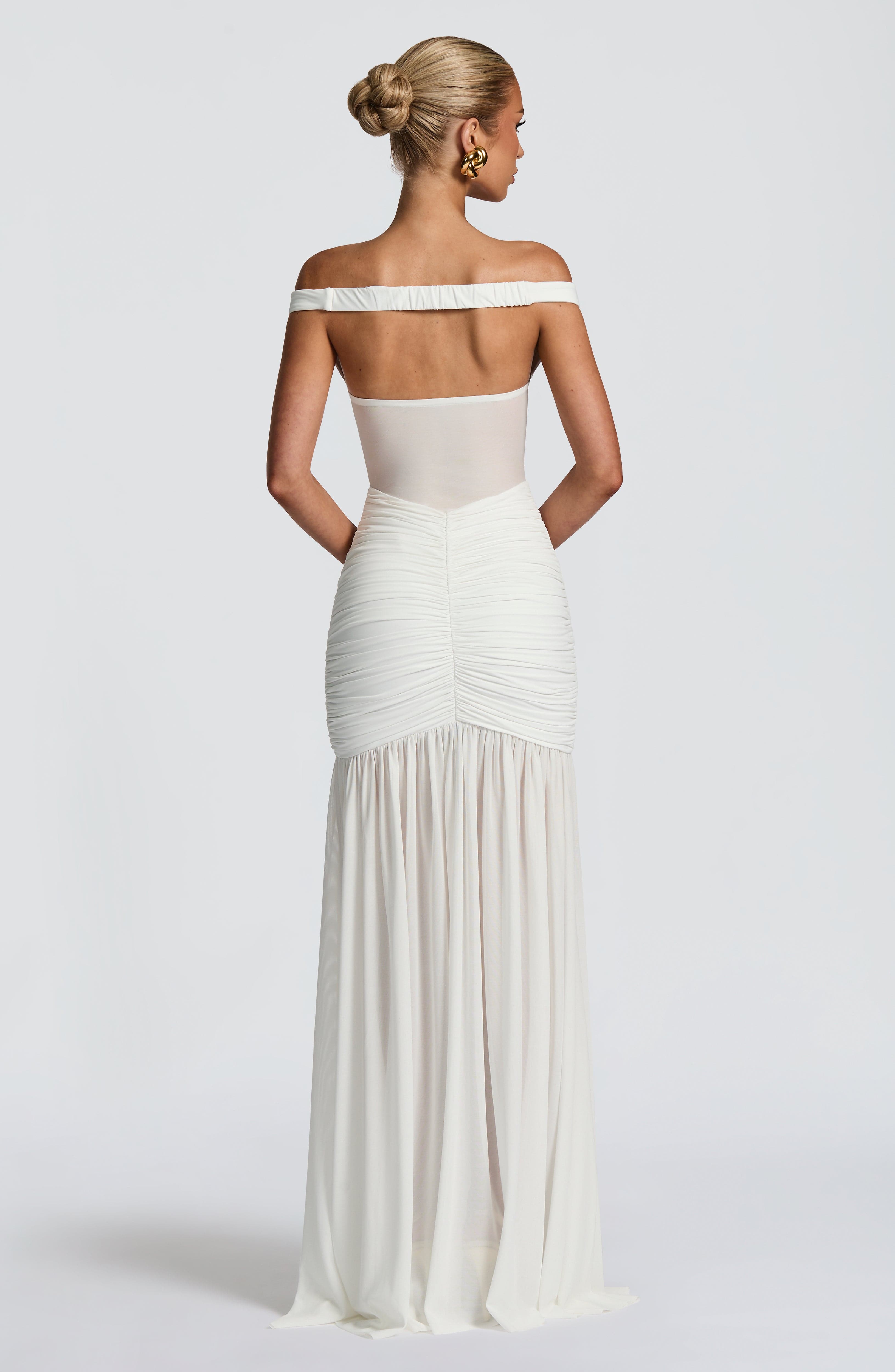 Maria Maxi Dress - Ivory