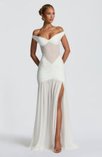Maria Maxi Dress - Ivory