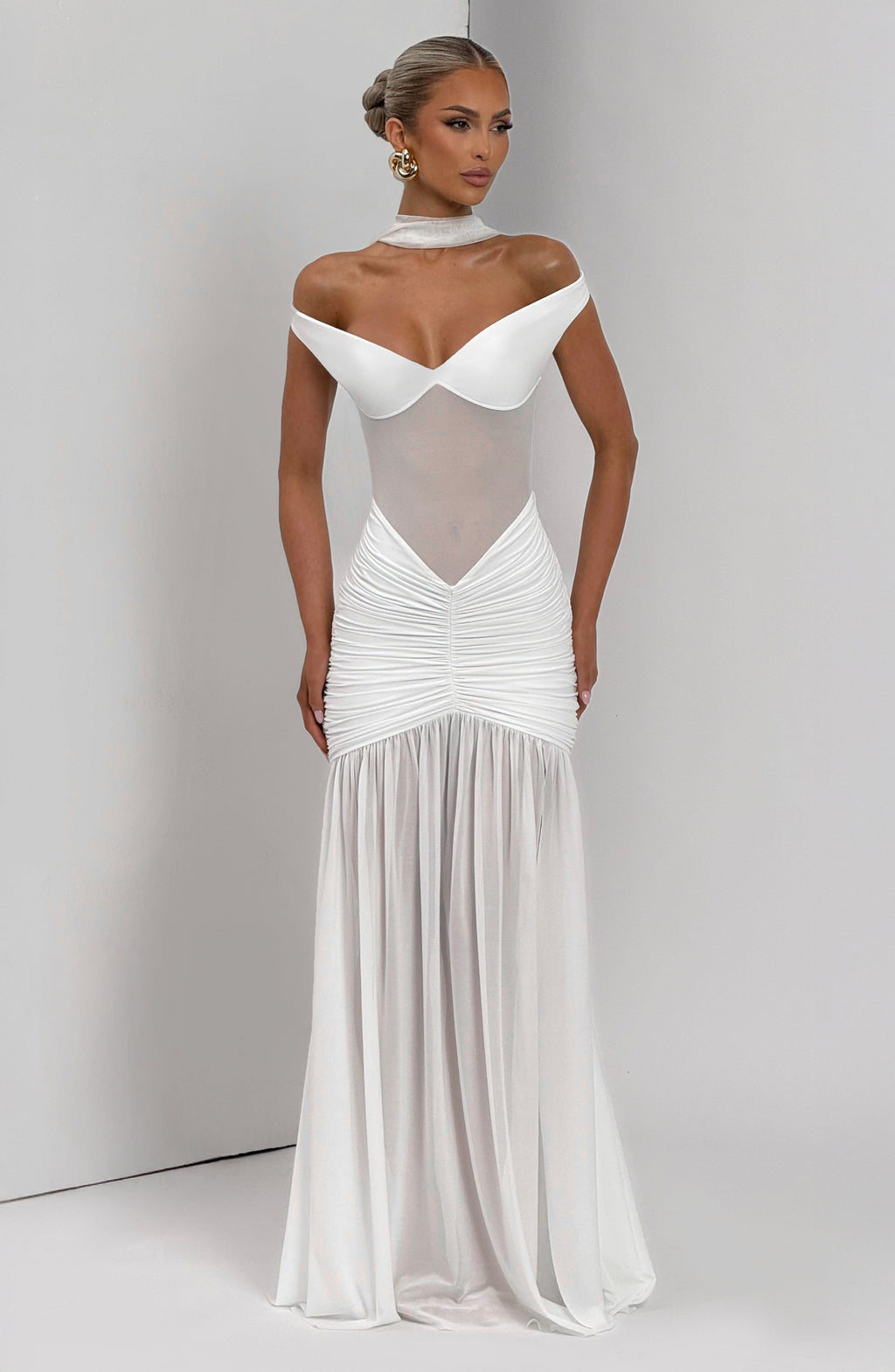 Maria Maxi Dress - Ivory