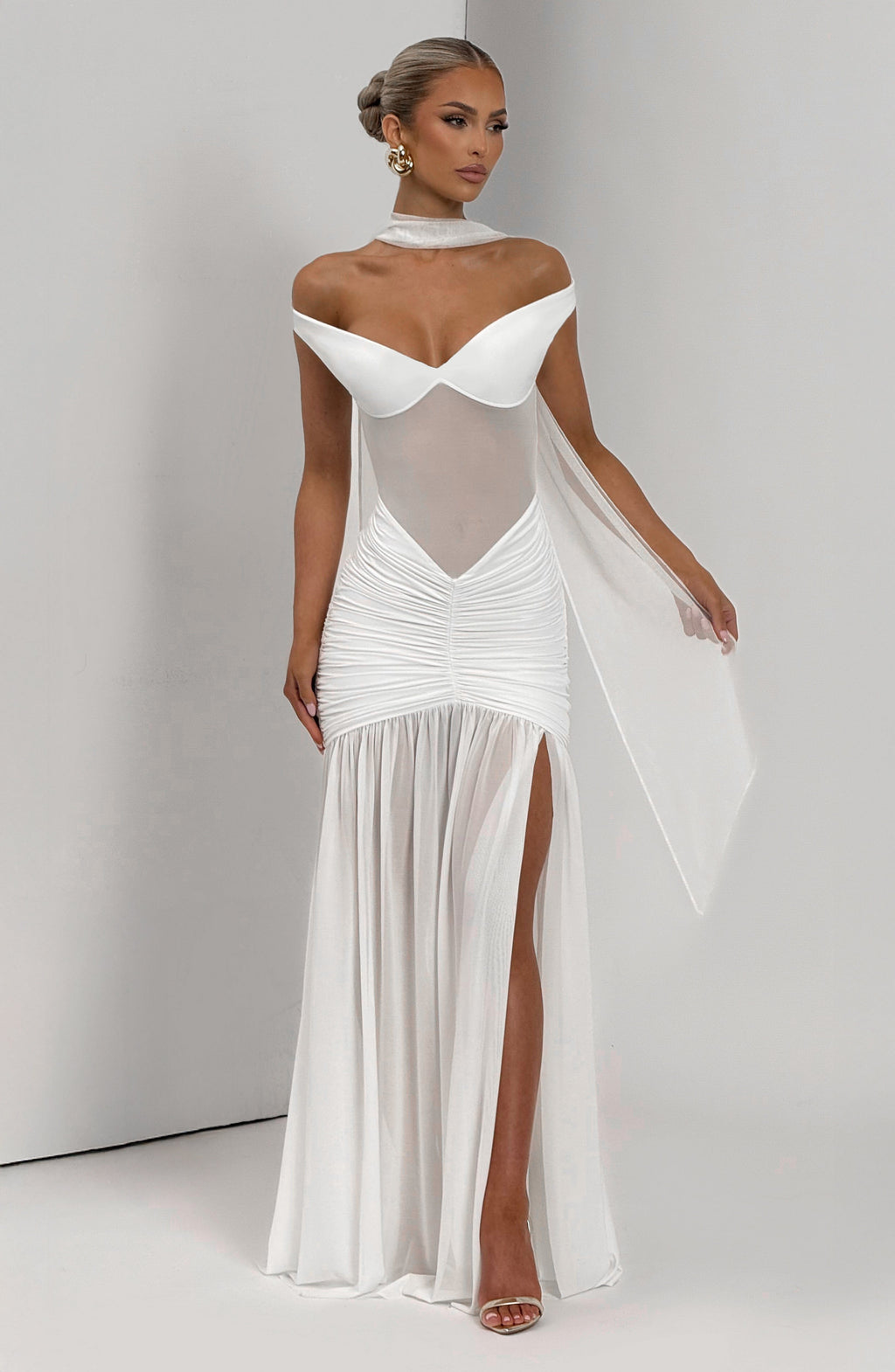 Maria Maxi Dress - Ivory