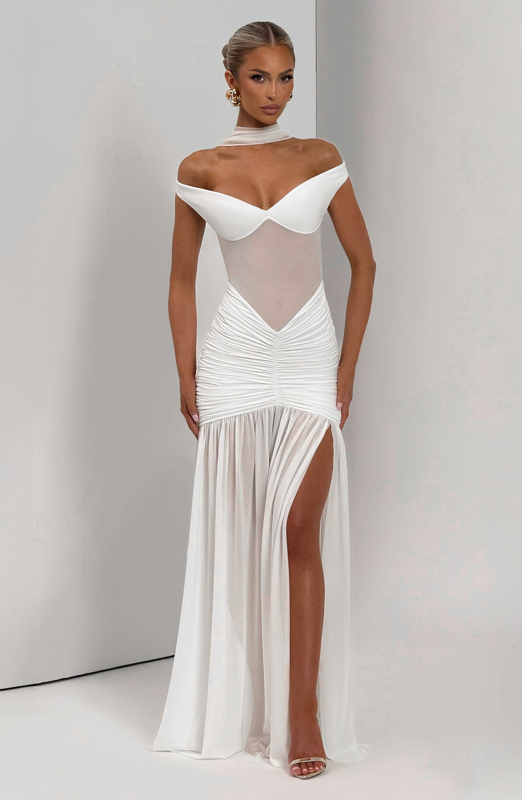 Maria Maxi Dress - Ivory