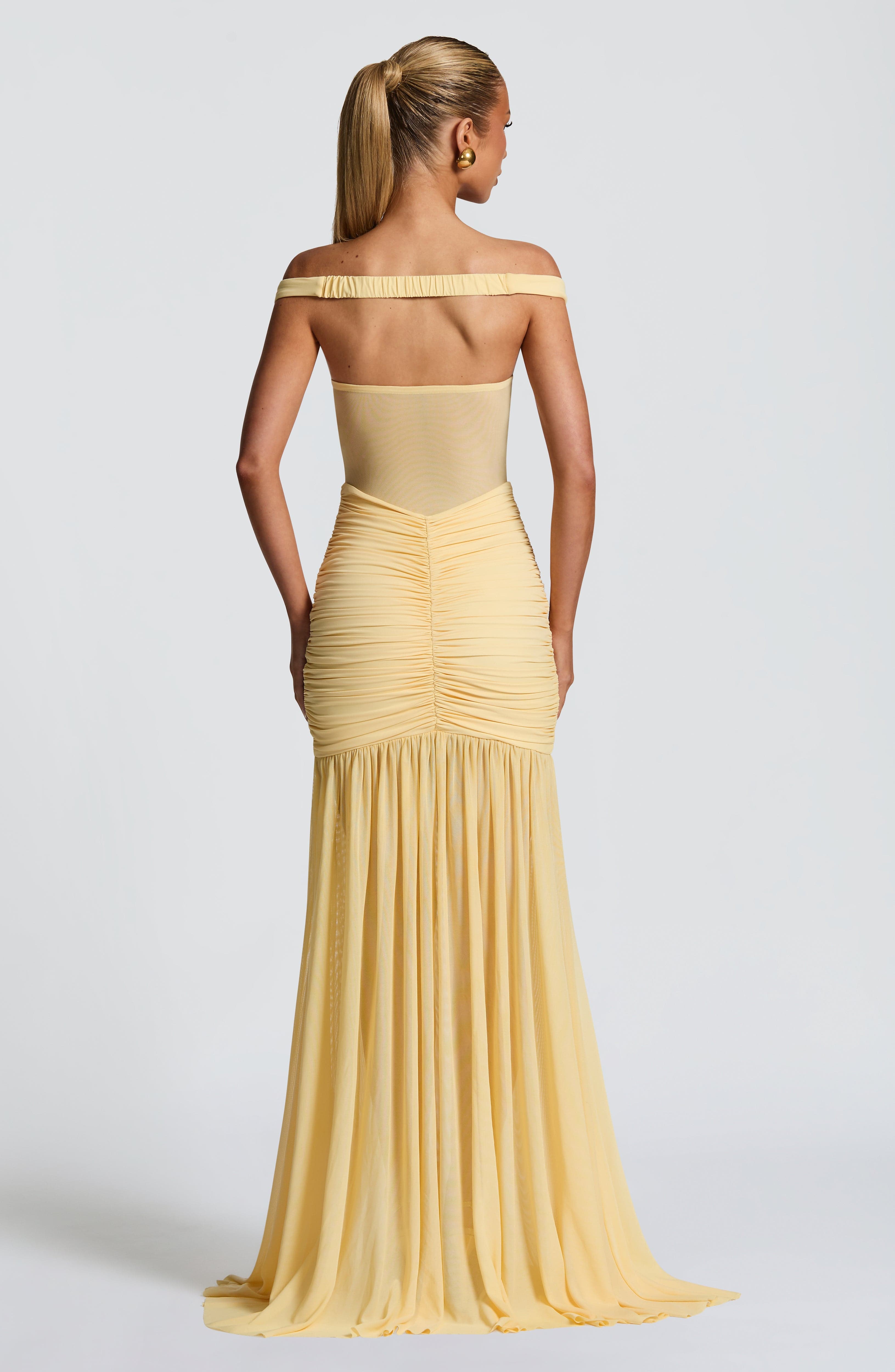 Maria Maxi Dress - Lemon