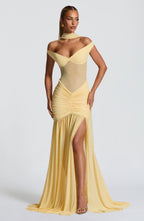Maria Maxi Dress - Lemon
