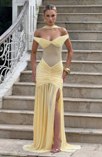 Maria Maxi Dress - Lemon