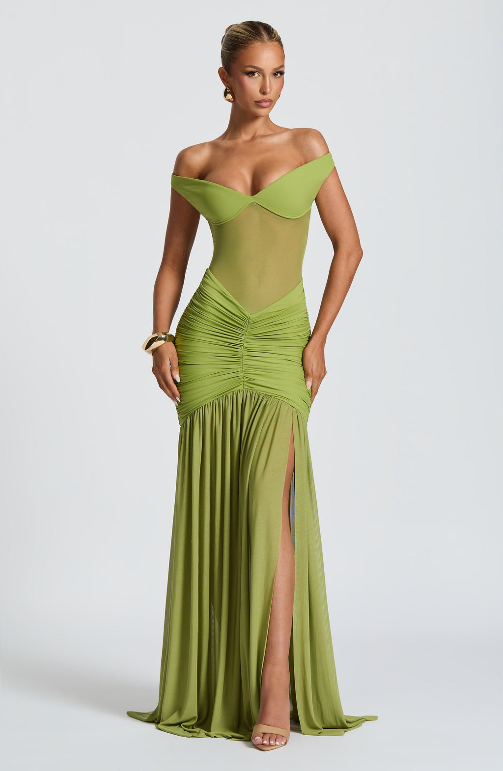 Maria Maxi Dress - Olive