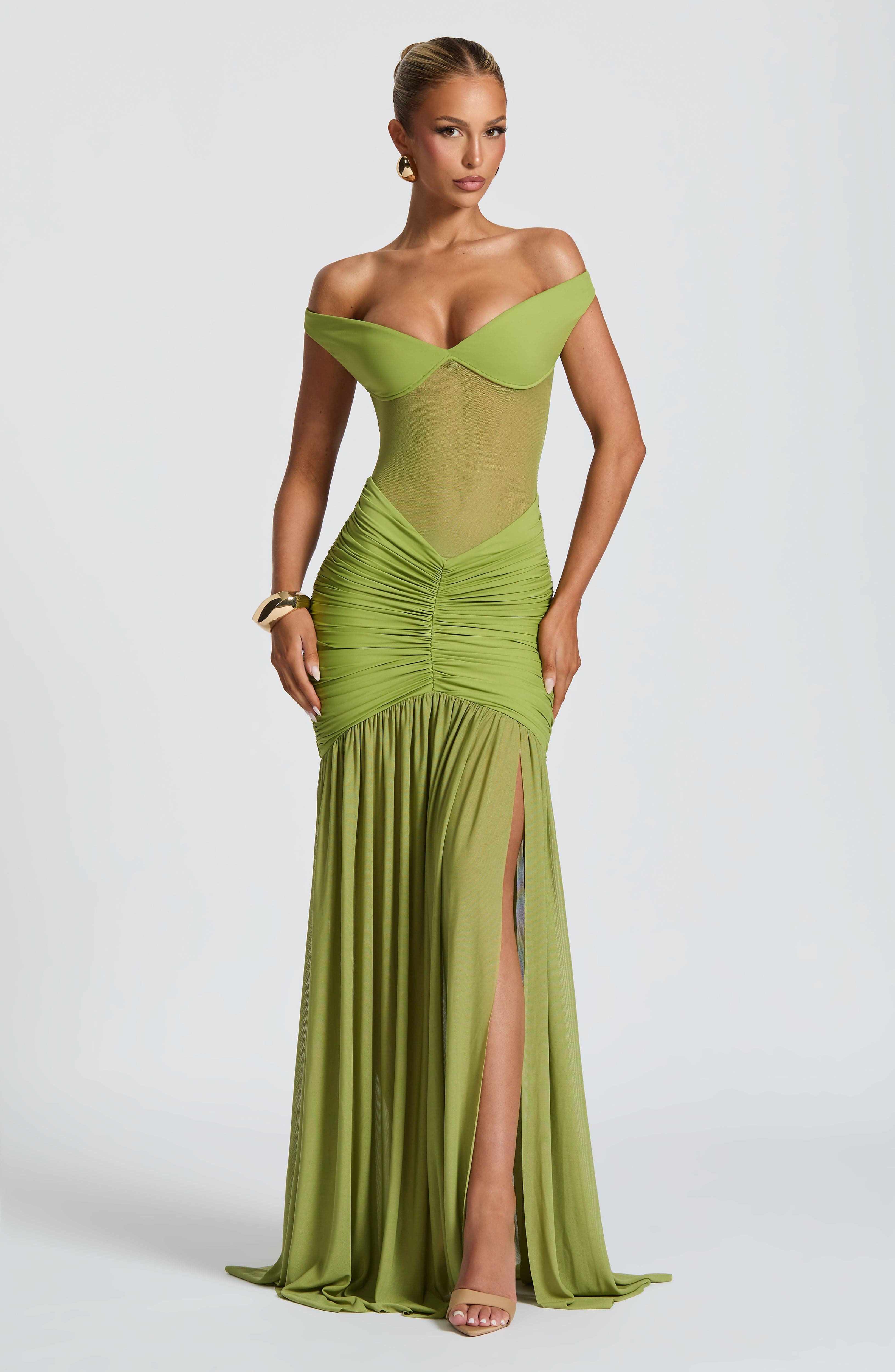 Maria Maxi Dress - Olive