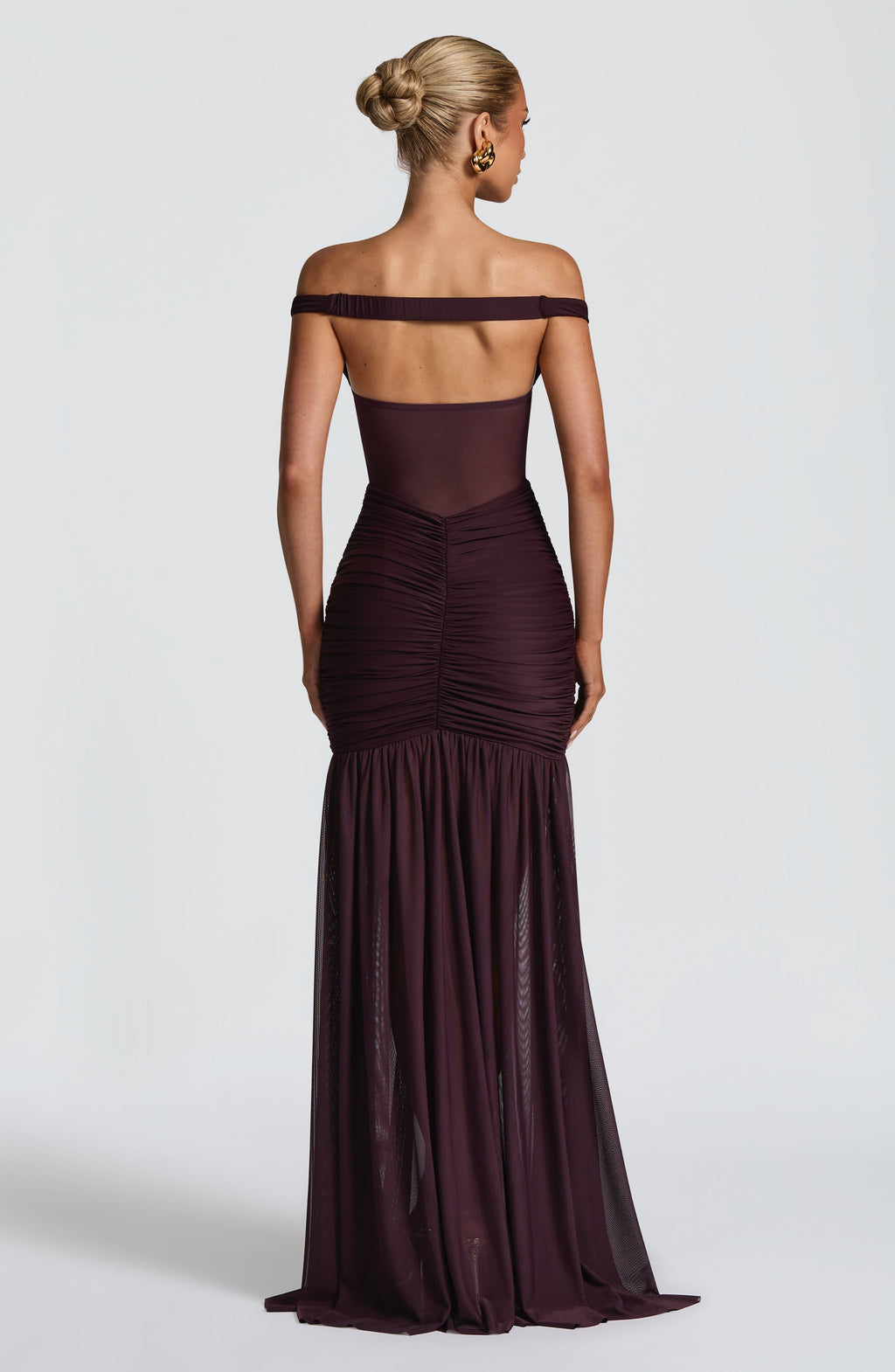 Maria Maxi Dress - Plum