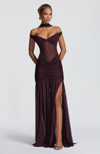 Maria Maxi Dress - Plum