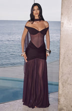 Maria Maxi Dress - Plum