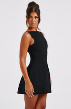 Lisa Mini Dress - Black