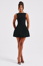 Lisa Mini Dress - Black