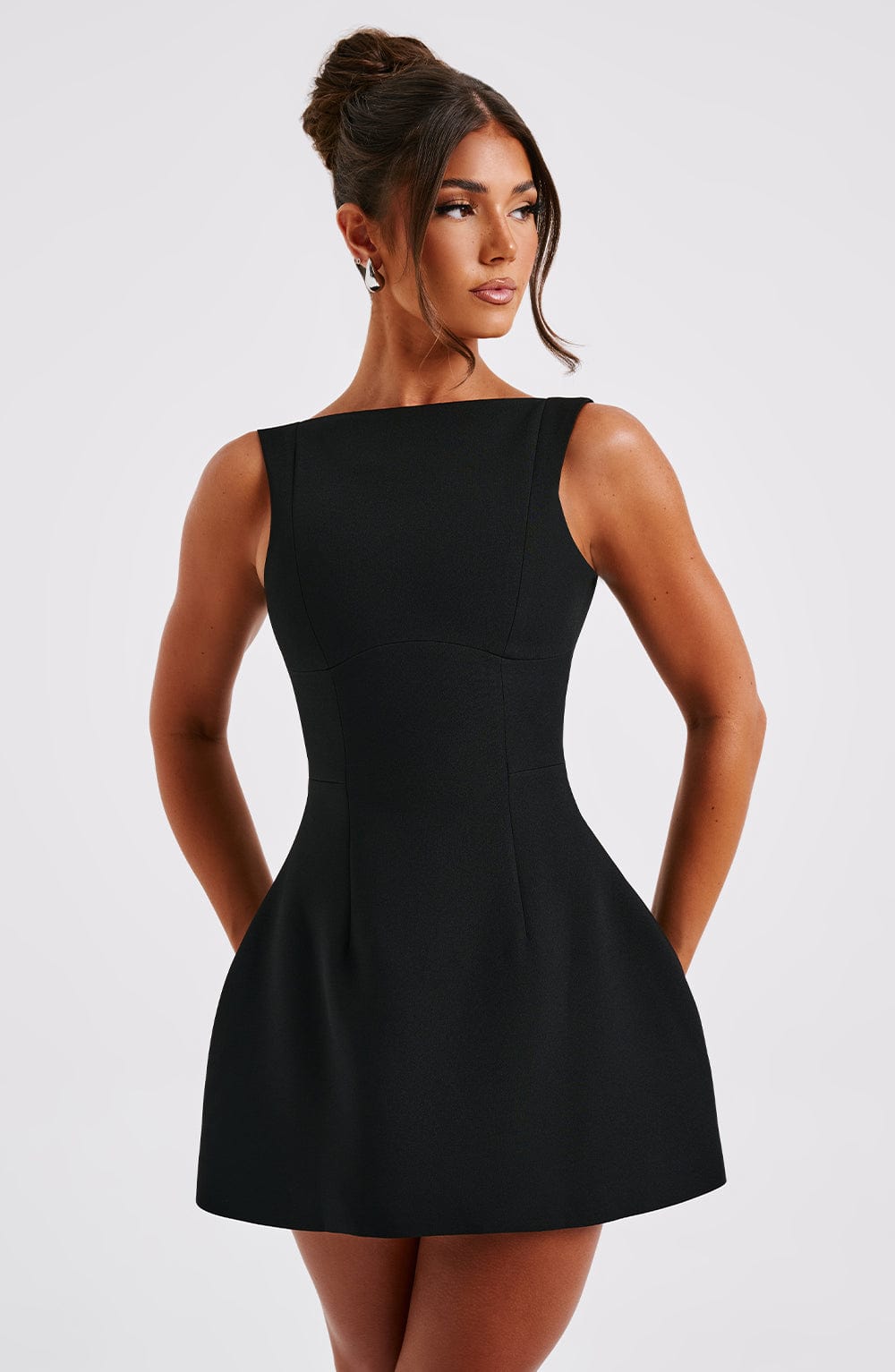 Lisa Mini Dress - Black