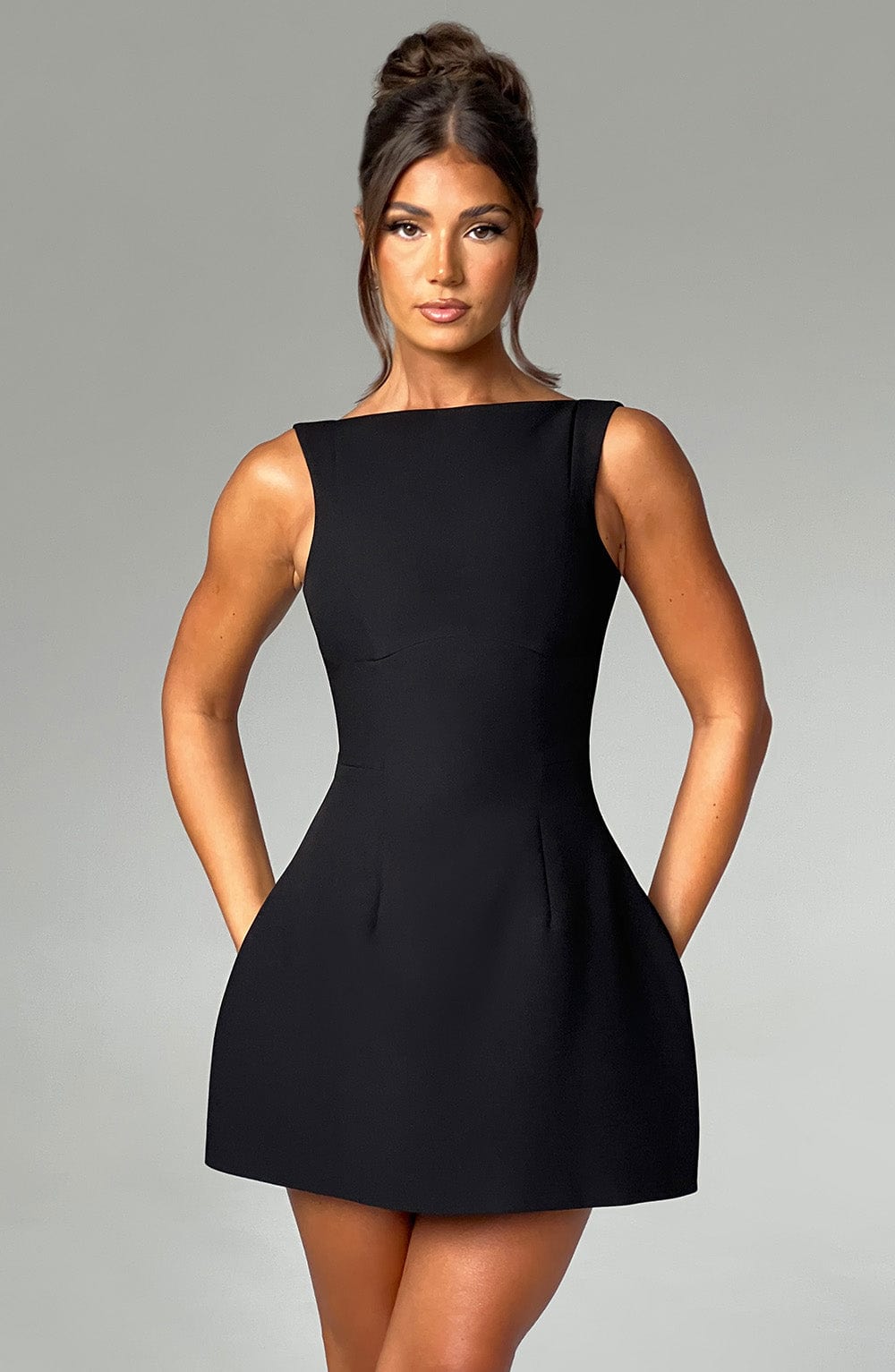 Lisa Mini Dress - Black
