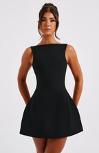 Lisa Mini Dress - Black