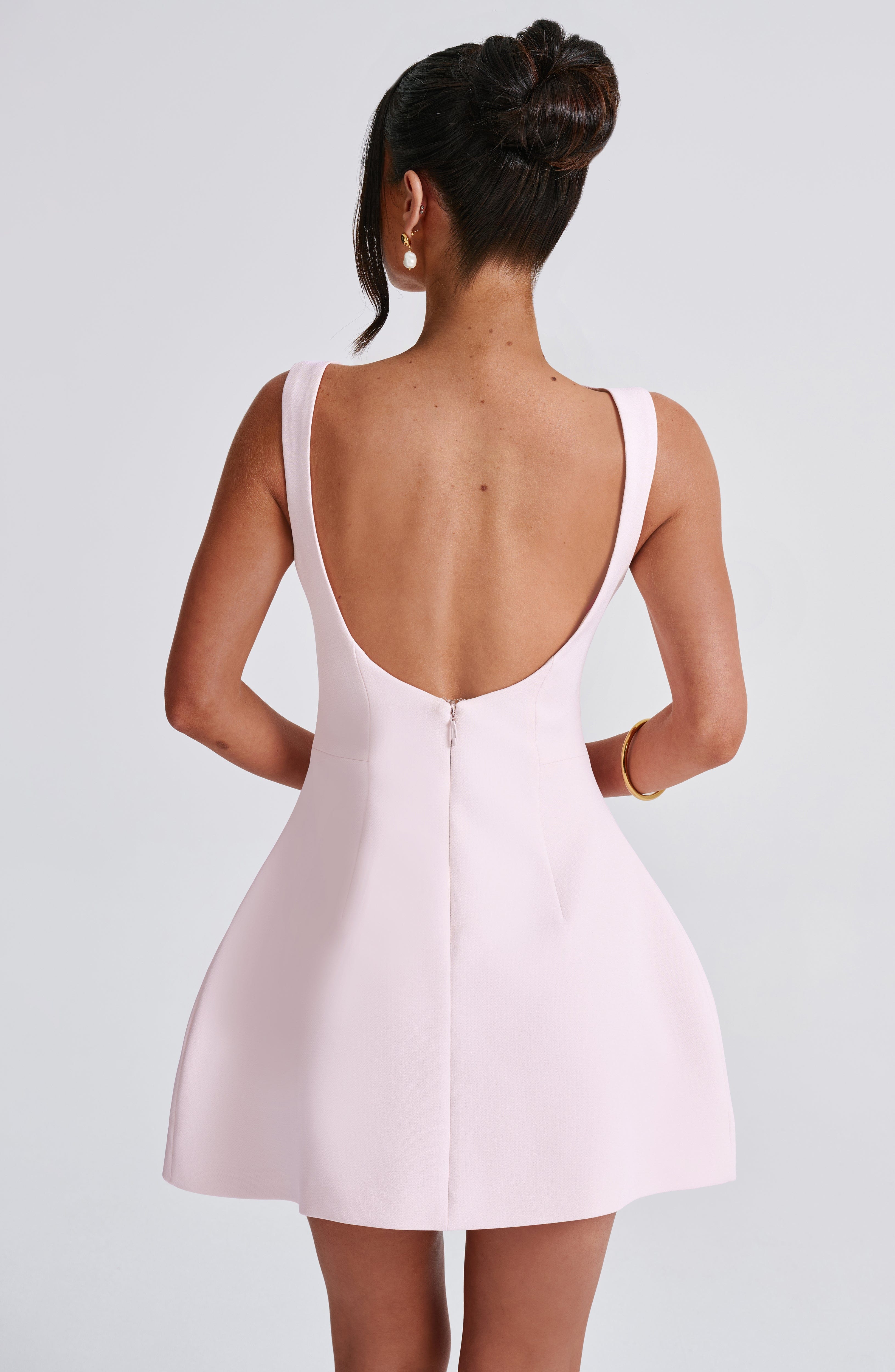 Lisa Mini Dress - Blush