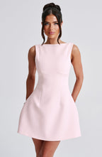 Lisa Mini Dress - Blush