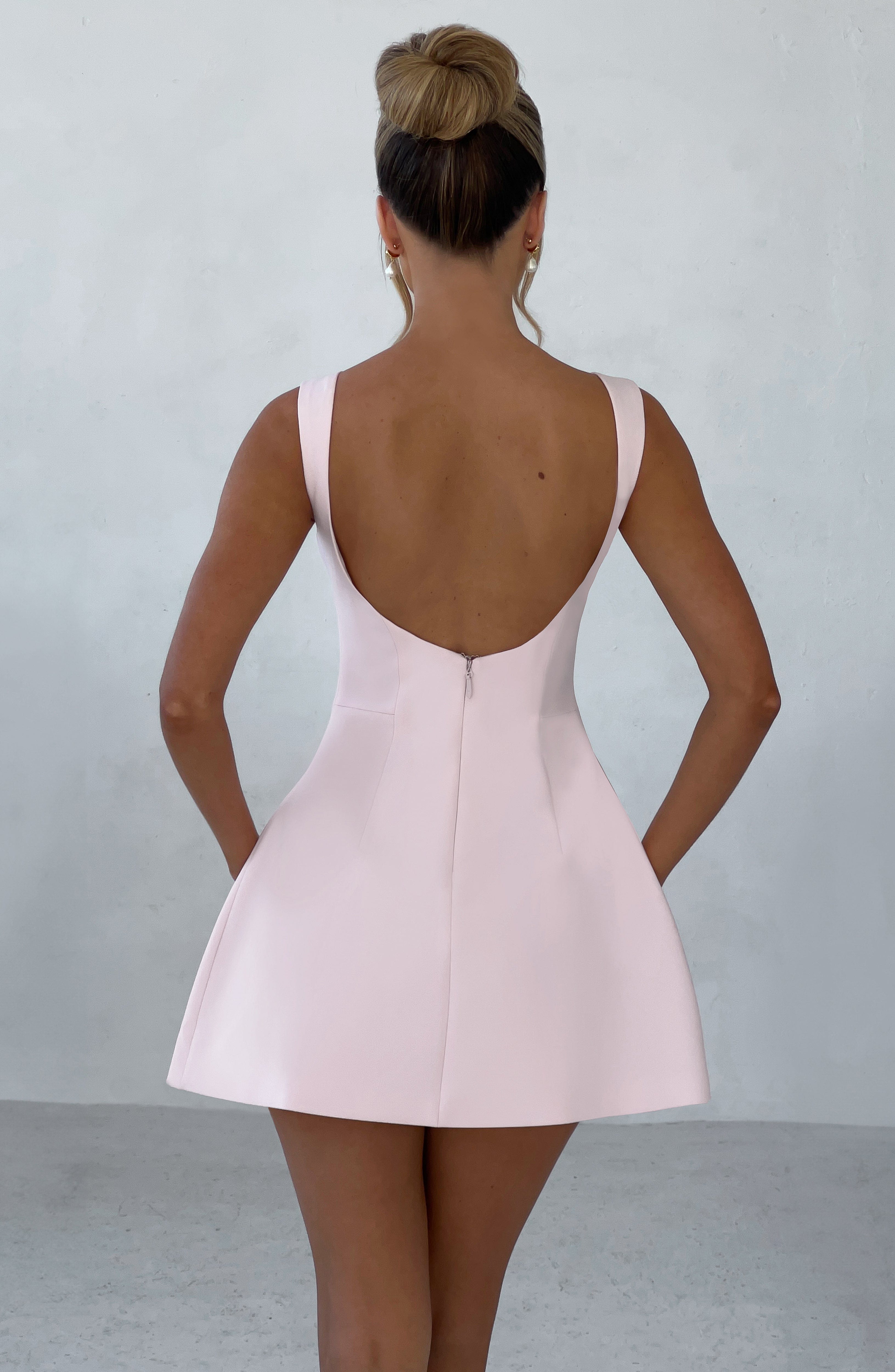 Lisa Mini Dress - Blush