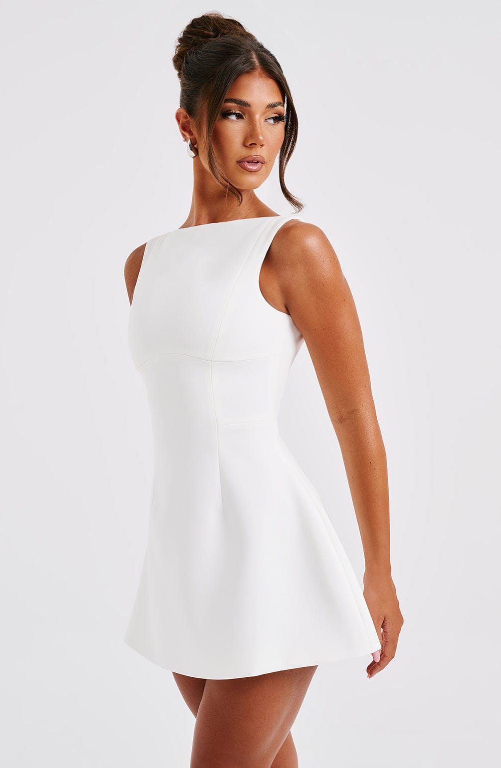 Lisa Mini Dress - Ivory