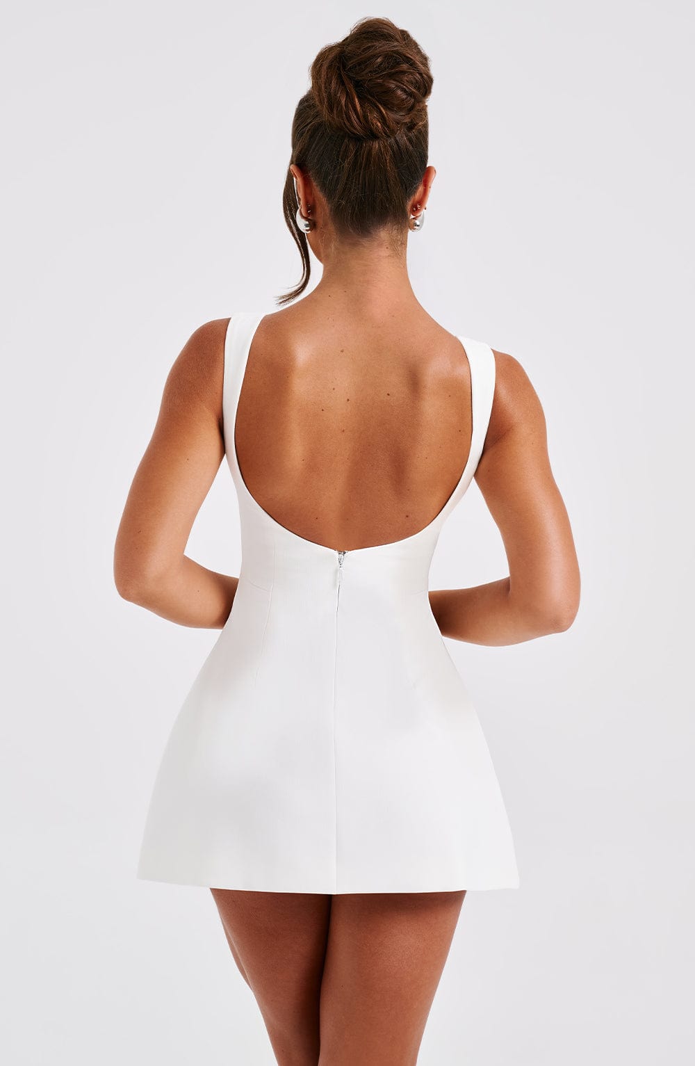 Lisa Mini Dress - Ivory