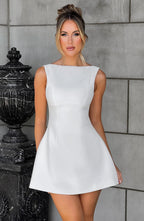 Lisa Mini Dress - Ivory
