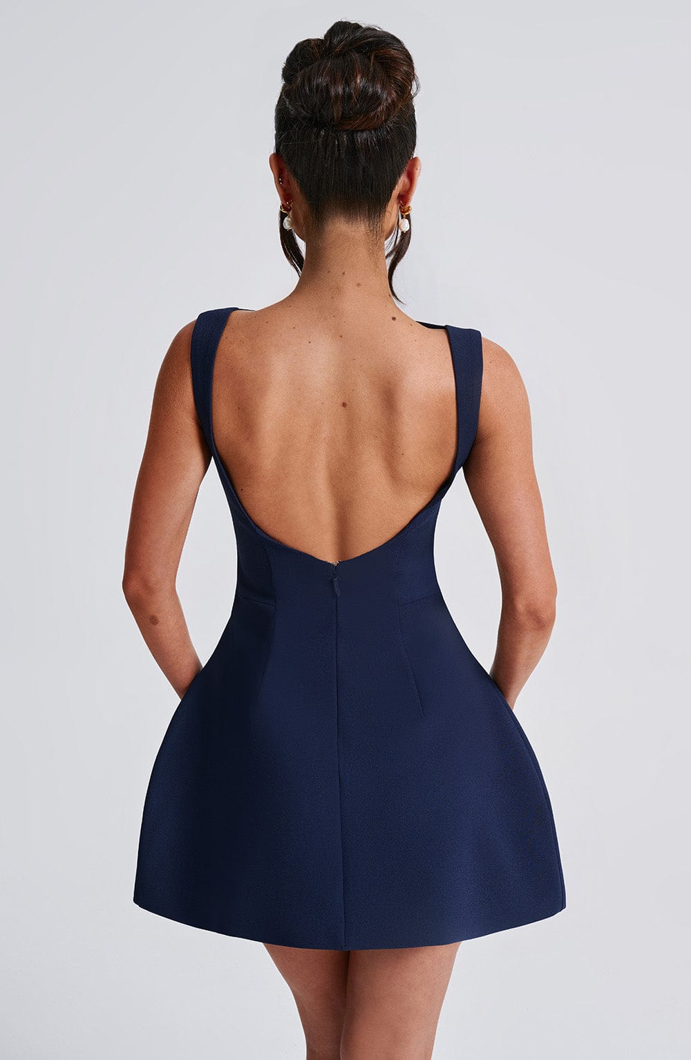 Lisa Mini Dress - Navy