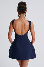 Lisa Mini Dress - Navy