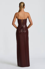 Sophie Maxi Dress - Burgundy