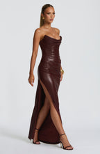 Sophie Maxi Dress - Burgundy