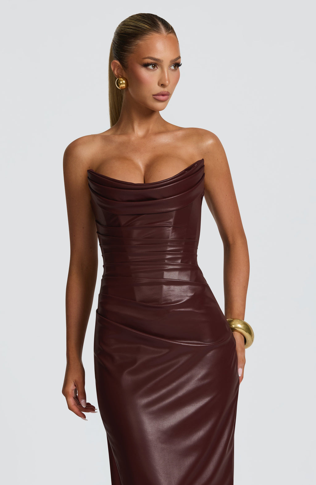 Sophie Maxi Dress - Burgundy