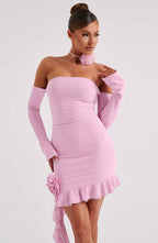 Adele Mini Dress - Pink