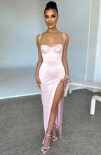 Crystal Maxi Dress - Blush