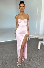 Crystal Maxi Dress - Blush