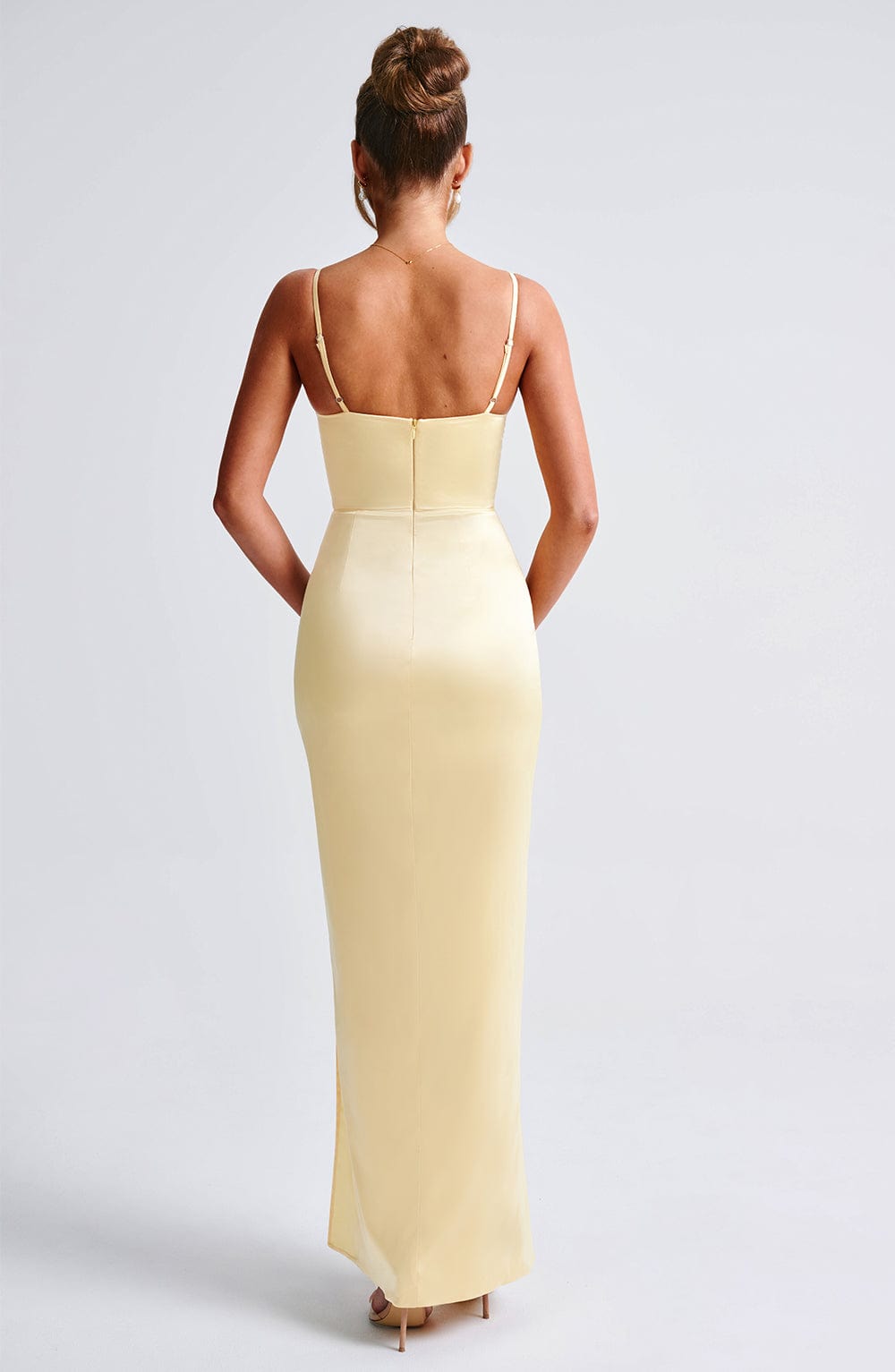 Crystal Maxi Dress - Lemon