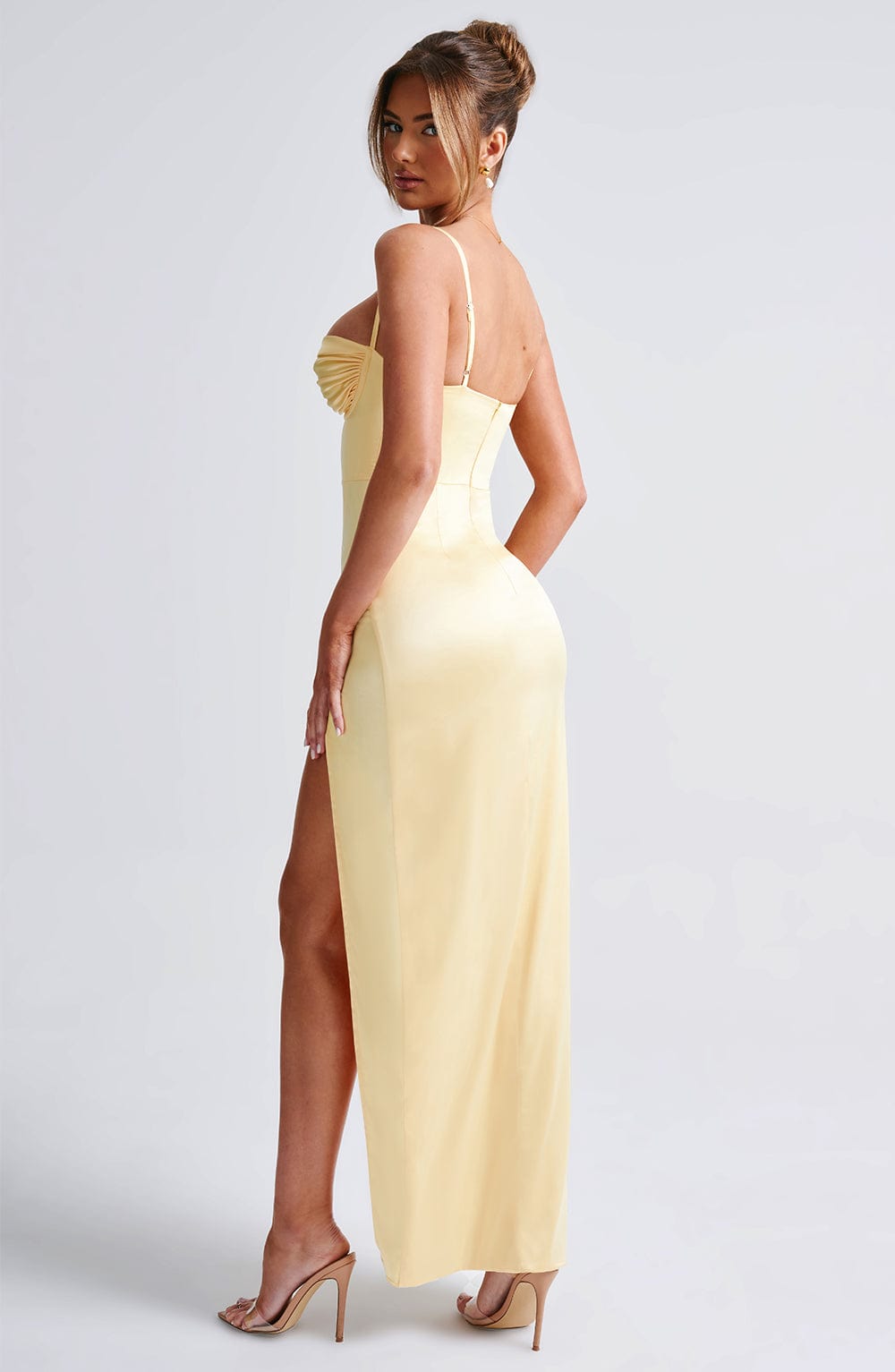 Crystal Maxi Dress - Lemon