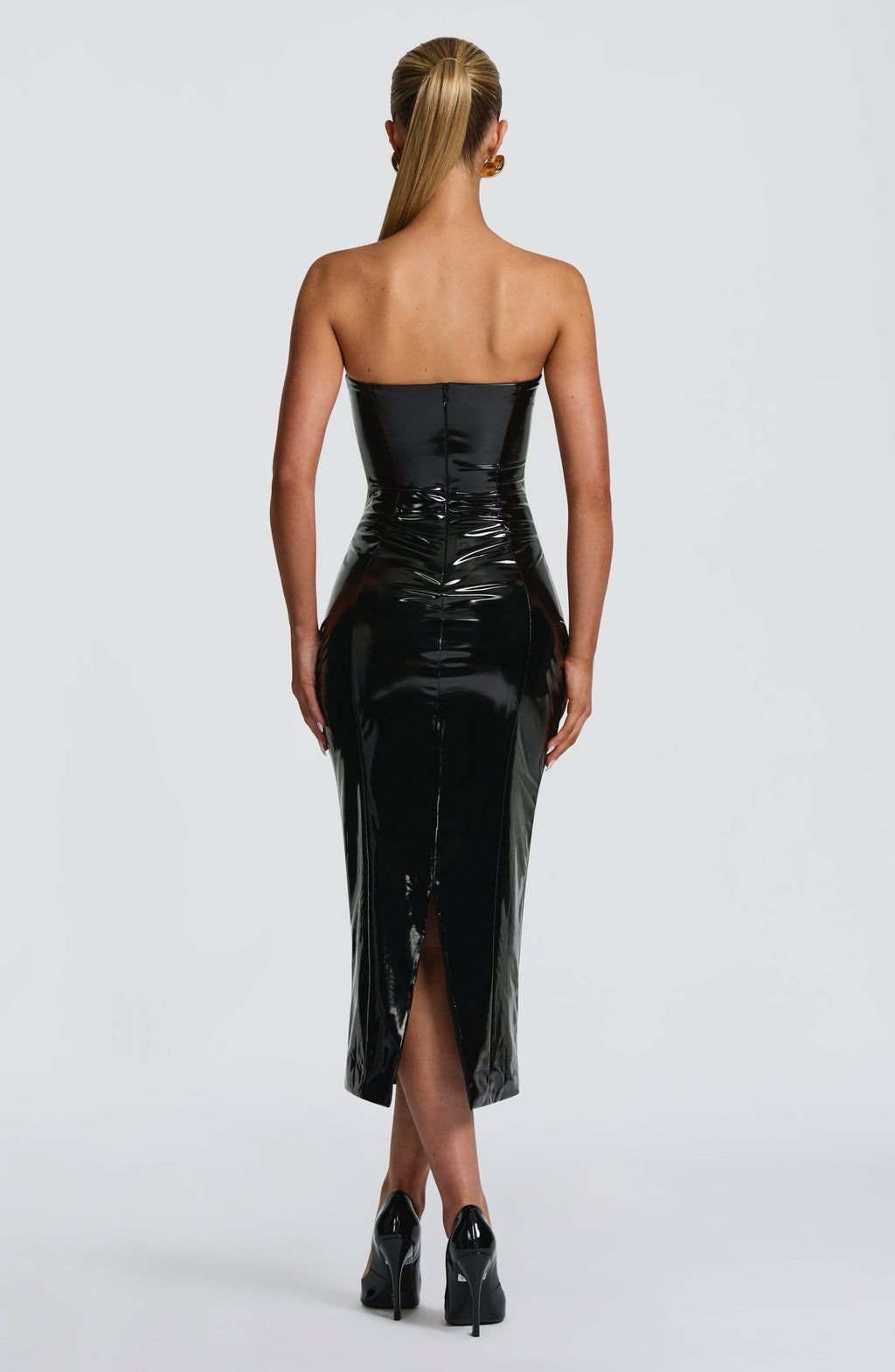 Charlotte Midi Dress - Black
