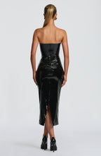 Charlotte Midi Dress - Black