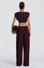 Olivia Top - Plum