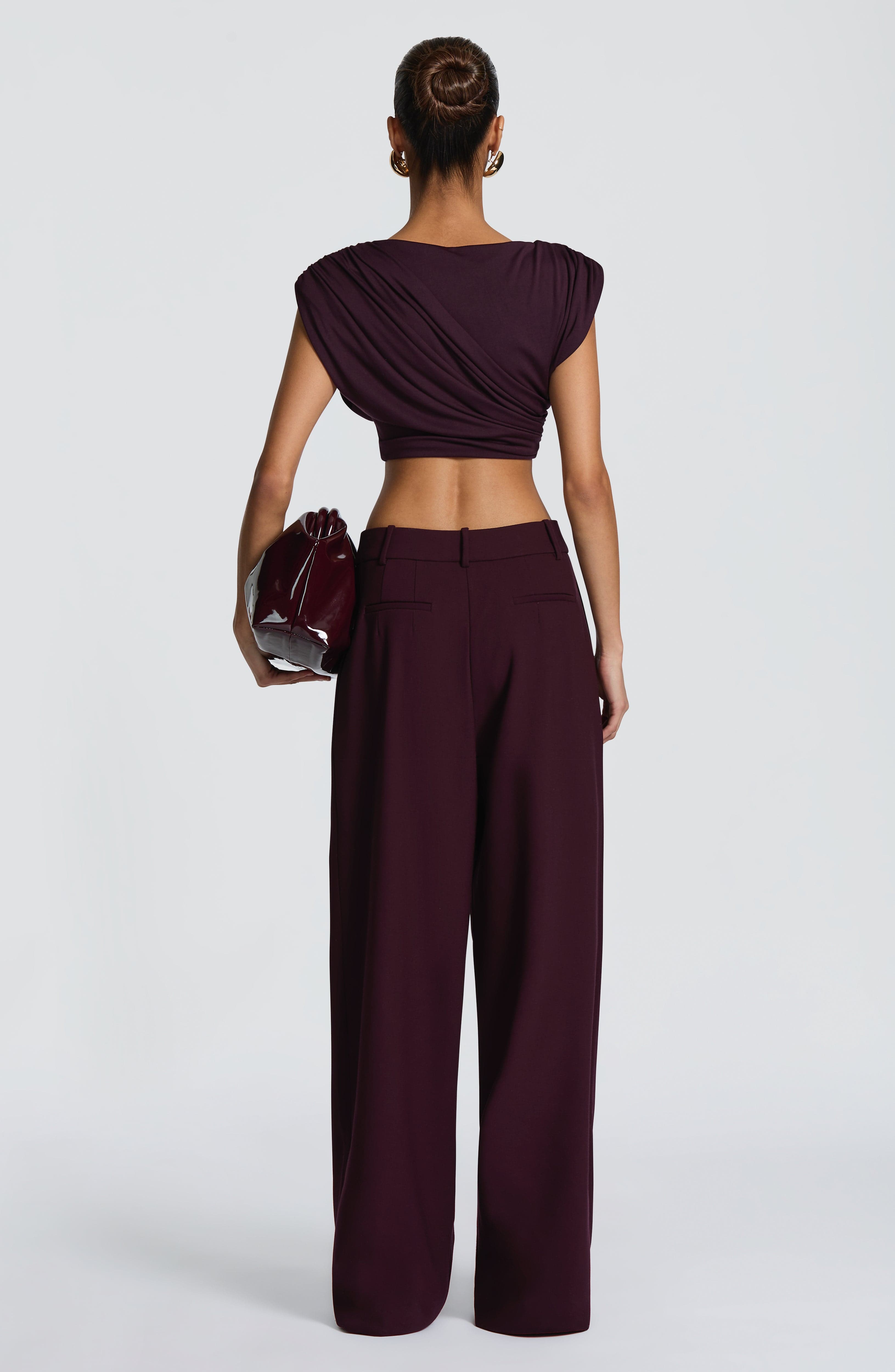 Olivia Top - Plum